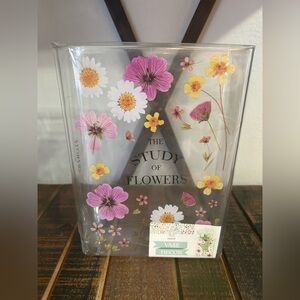 Target Bullseye Playground Acrylic Book Vase THE STUDY OF FLOWERS 2025 8” NEW